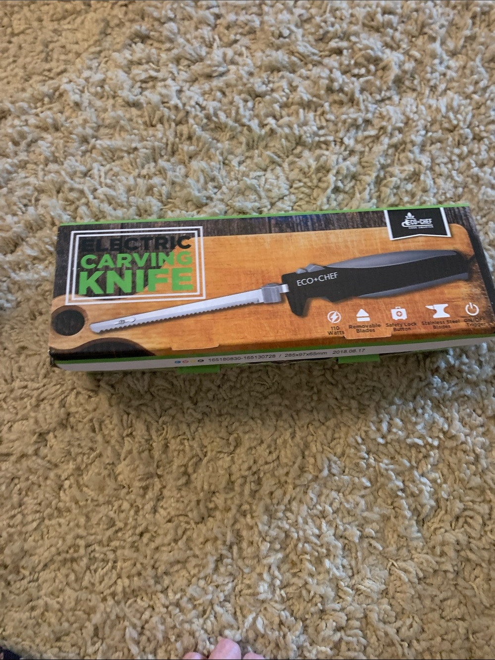 Electric carving knife